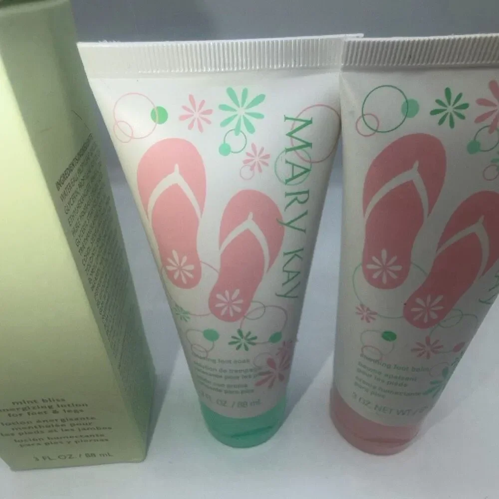 MARY KAY Mint Bliss Foot Care Set-3 Fl oz